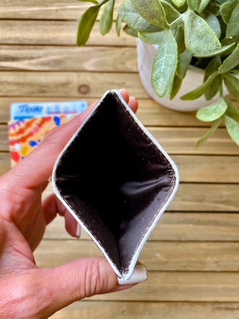 Western Cowhide Credit Card Holder - Money Holder