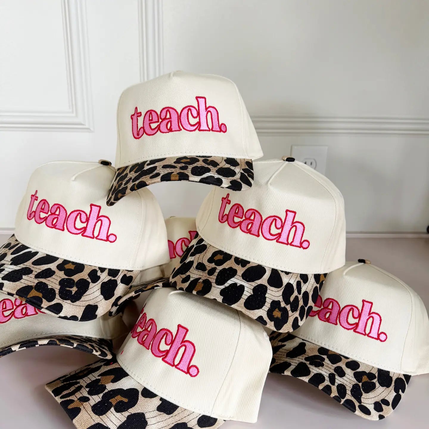 Teach Leopard Hat