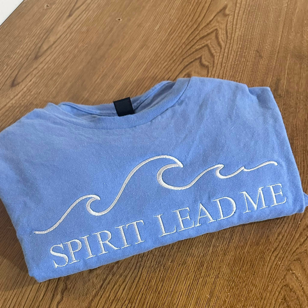 Spirit Lead Me Embroidery Tee | Sweatshirt