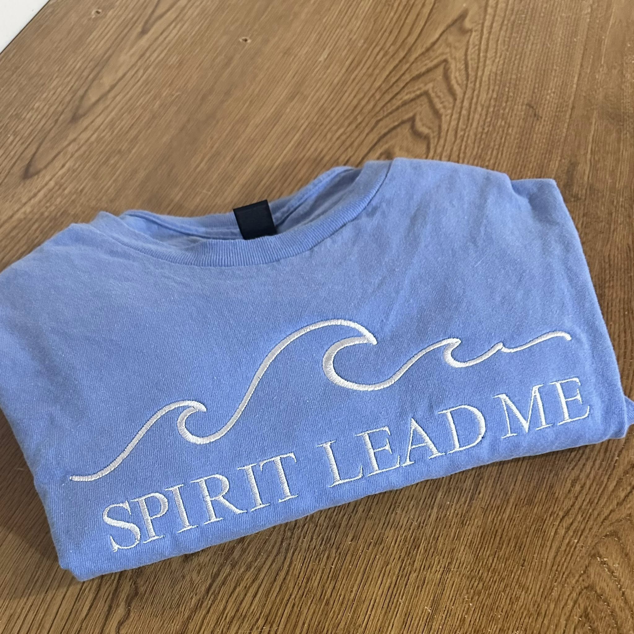 Spirit Lead Me Embroidery Tee | Sweatshirt