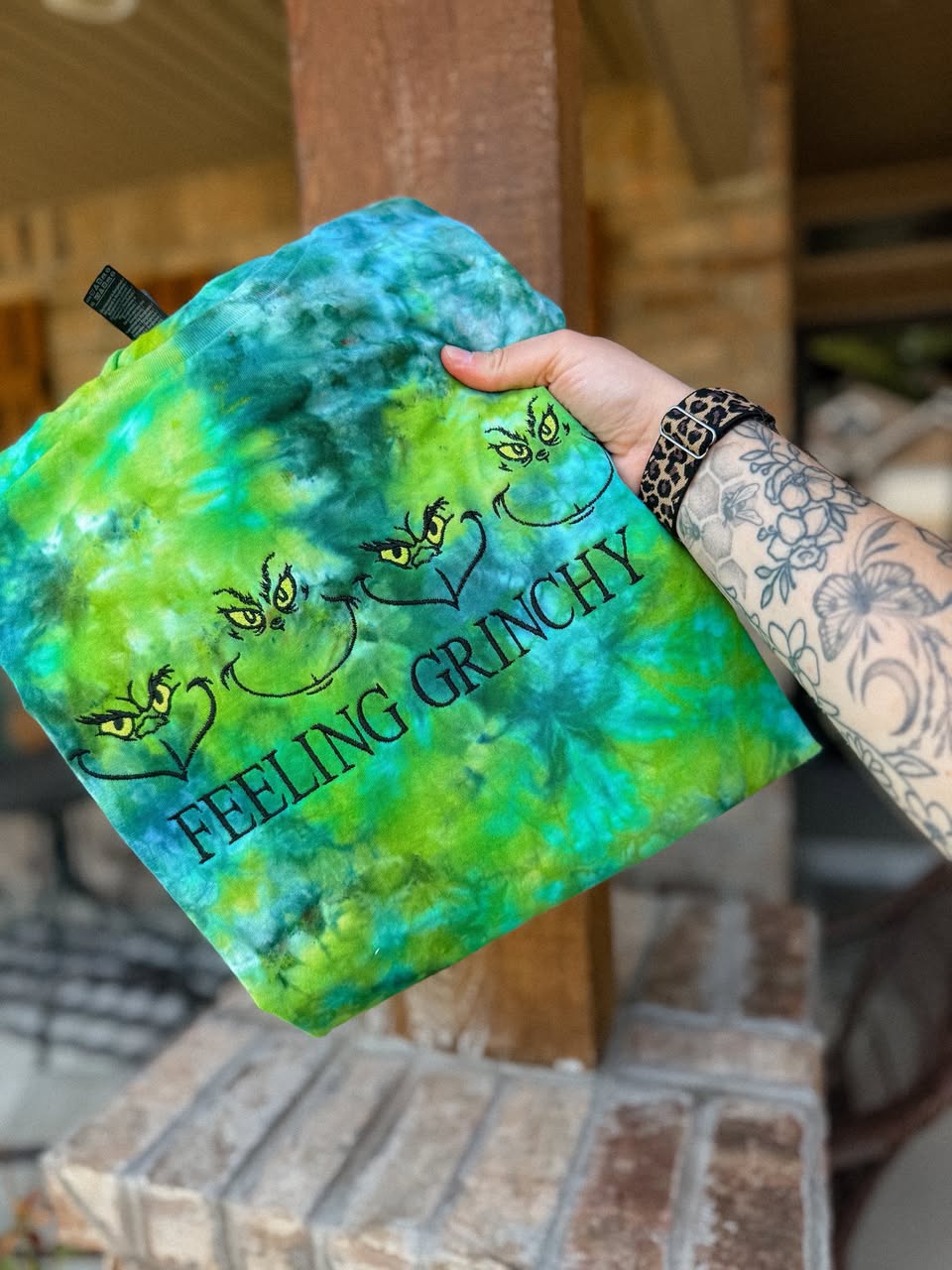 Feeling Grinchy Embroidery Crew