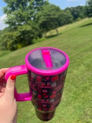 Caffeine & Chaos Tumbler