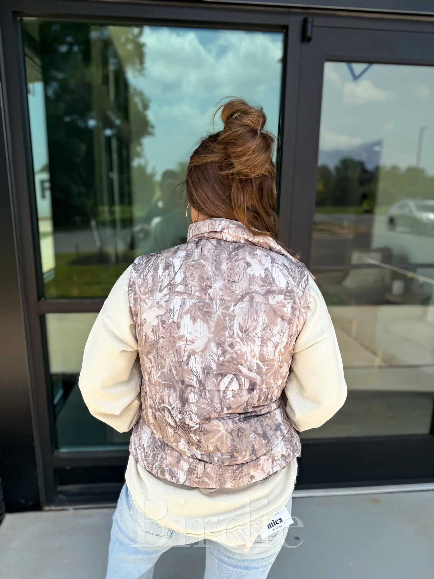 Dark Camo Puffer Vest PRE-ORDER