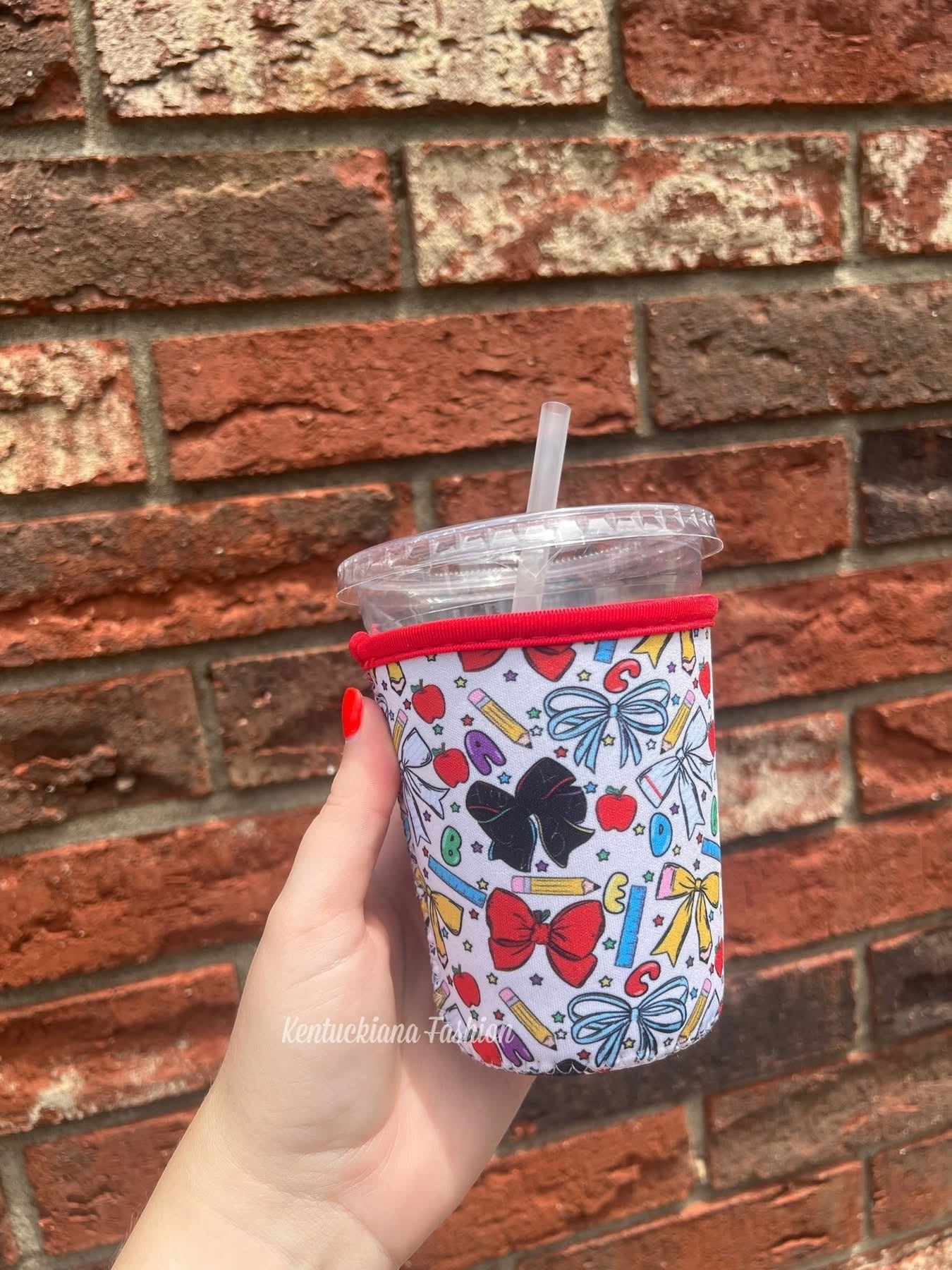 Teacher Doodle Drink Koozie