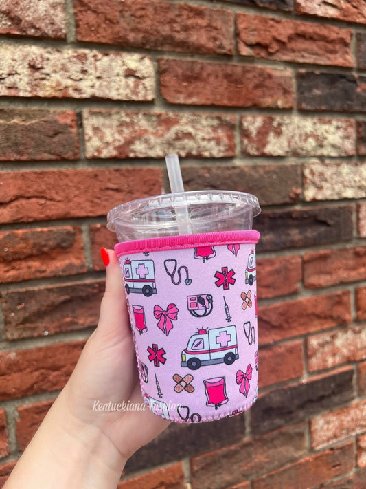 Medical Doodle Drink Koozie